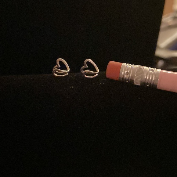 Two Tragus Ear Cuff earrings 925 Sterling Silver - Picture 6 of 7